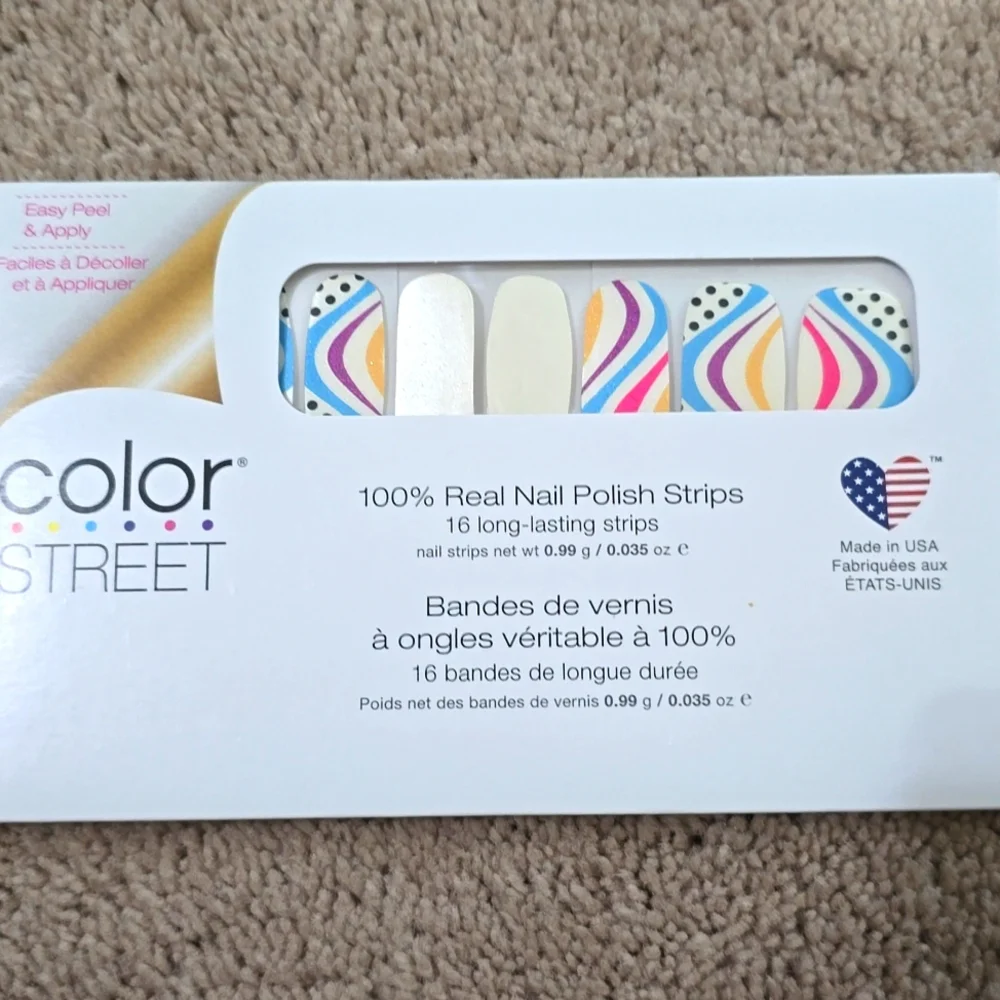 Color Street COOL BEANS Press On Nails 100% Real Polish